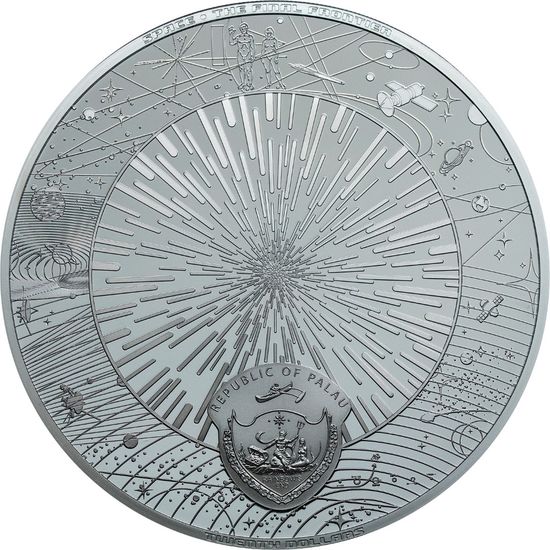 Монета «Вселенная» («The Universe») Палау 2019
