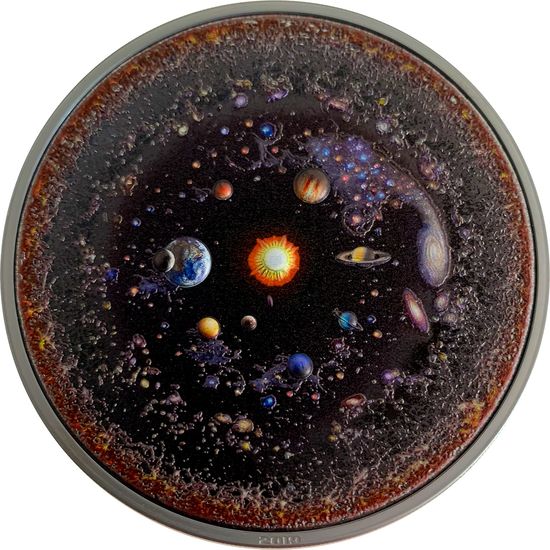 Монета «Вселенная» («The Universe») Палау 2019