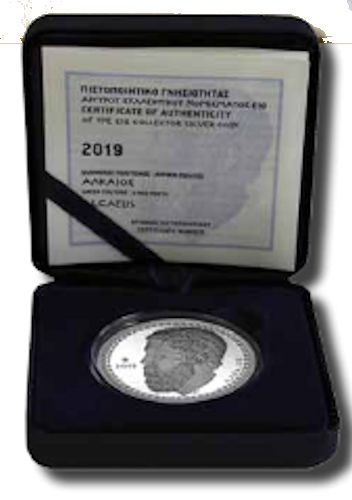 Монета «Фукидид Афинский» Греция 2019