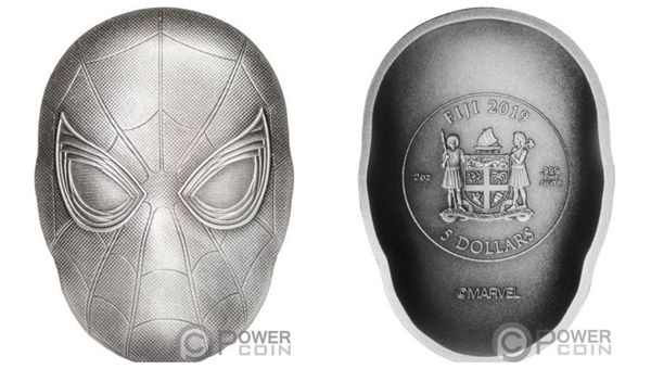 Монеты «Маски Марвел» («Mask Marvel») Фиджи 2019