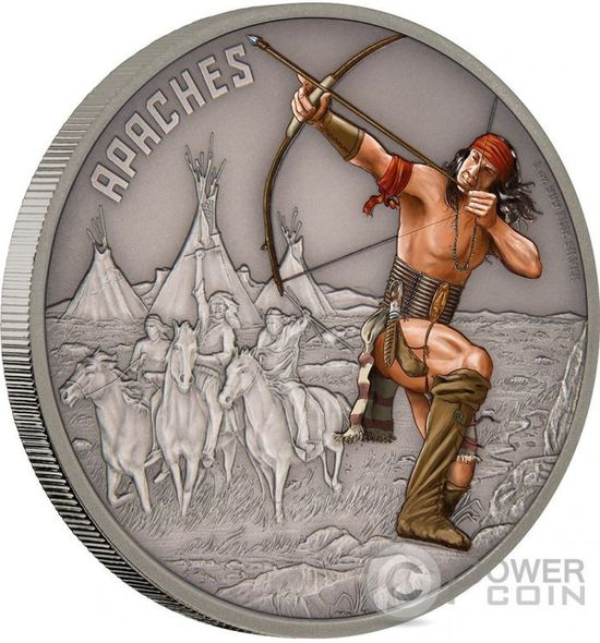 Серия монет «Истории воинов» Ниуэ 2016-2017