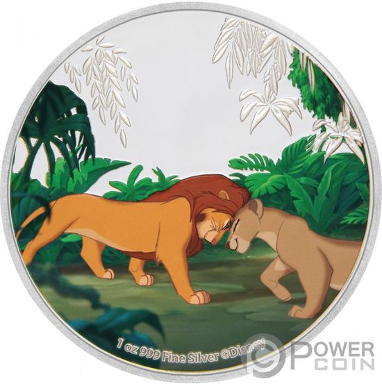 Набор монет «Король Лев» Ниуэ 2019