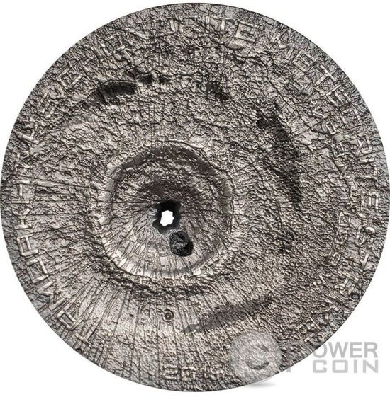 Серия монет «Падение метеорита» Острова Кука