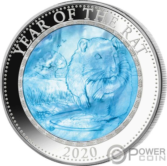 Монета «Год Крысы» Острова Кука 2020