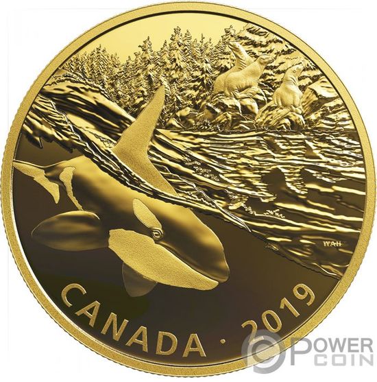 Серия монет "Золотые отражения" Канада