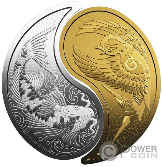 Набор монет «Инь-Янг» Канада 2019