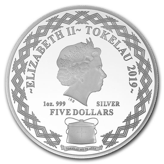 Монета «Зеркальные мыши» Токелау 2020