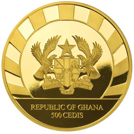 Монеты "Мамонт" Гана 2019