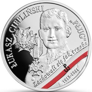 Монета «Плуг» Лукаш Цеплински» Польша 2019