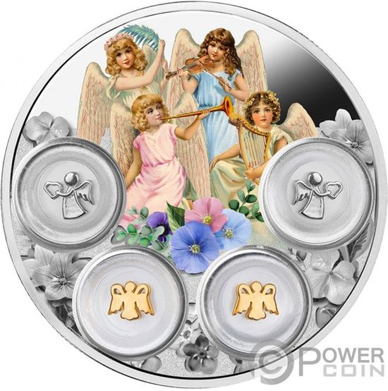 Монета «Ваш Ангел хранитель» («YOUR ANGELS») Ниуэ 2019