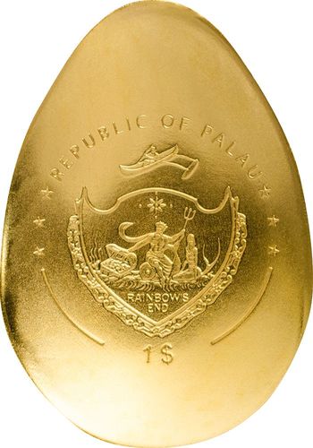 Монеты «Самые маленькие золотые монеты мира» («Smallest Gold Coins of the World») Палау