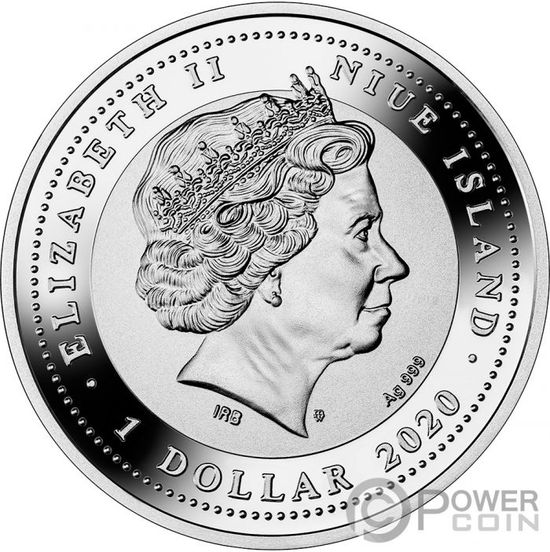 Монета «Сапфировый скарабей» (SAPPHIRE SCARABAEUS) Ниуэ 2020