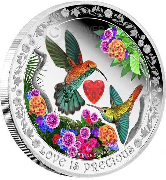 Серия монет «Любовь драгоценна» Ниуэ