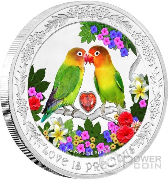 Серия монет «Любовь драгоценна» Ниуэ
