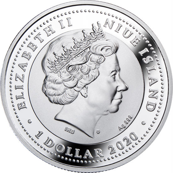 Монета «Сокол» («FALCON») Ниуэ 2020