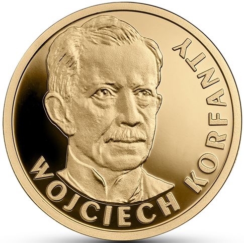 Монеты «100-летие восстановления независимости Польшей - Войцех Корфанты» Польша 2019