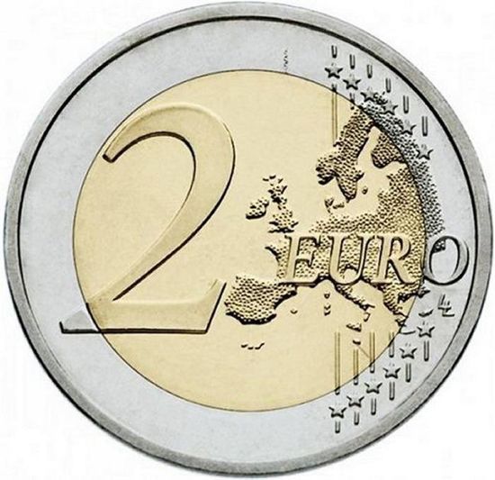 Монета «Восходящее солнца» Латвия 2019