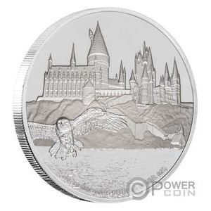 Монеты «Замок Хогвартс» Ниуэ 2020
