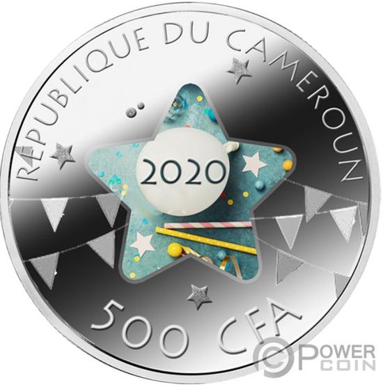 Монета «С днем рождения» (“Happy Birthday to you”) Камерун 2020