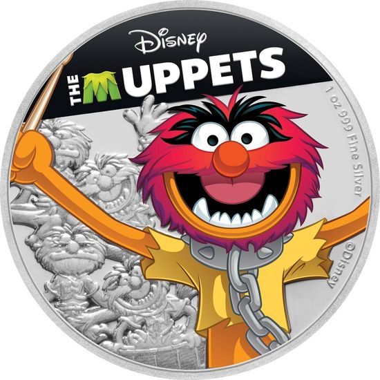 Монеты «Маппетсы» («Muppets») Ниуэ 2019