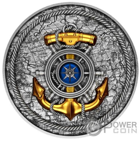 Монета «Якорь» («ANCHOR») Ниуэ 2019