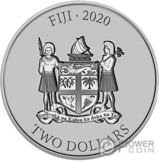 Монета «Год Мыши. Пожелание благосостояния» Фиджи 2020
