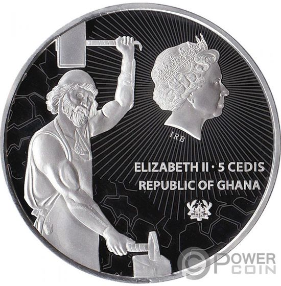 Монета «INFERNOMANT» Гана 2019