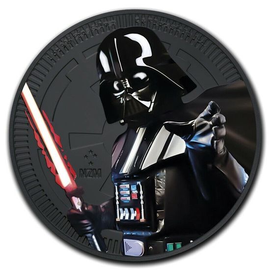 Монета «Дарт Вейдер» («Dark Vader») Ниуэ 2019