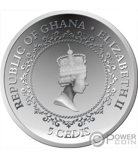 Монета «Мона Лиза» Гана 2018