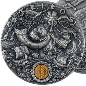 Монета «Стрибог» («STRIBOG») Ниуэ 2020