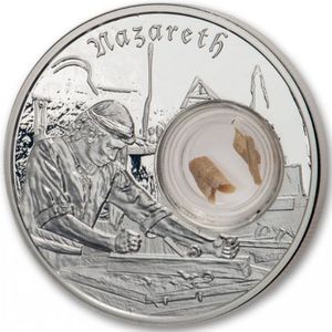 Монеты «ШАГИ ИИСУСА НАЗАРЕТА» («FOOTSTEPS OF JESUS NAZARETH») Ниуэ 2020