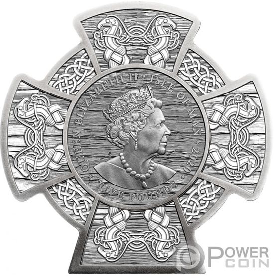 Монета «Боудикка. Королева воинов» («BOUDICA WARRIOR QUEEN») Остров Мэн 2020