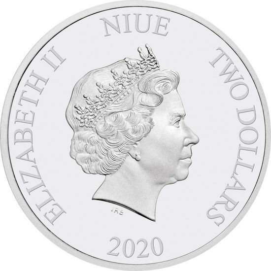 Монета «Аврора» («Aurora») Ниуэ 2020