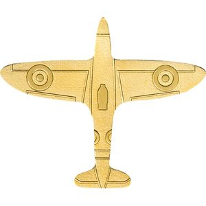 Монета «Золотой аэроплан» («Golden Airplane») Острова Кука 2020