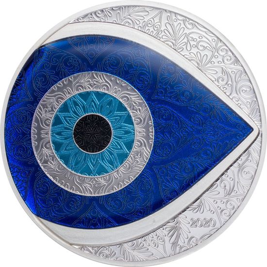 Монета «Дурной глаз» («Evil Eye») Палау 2020