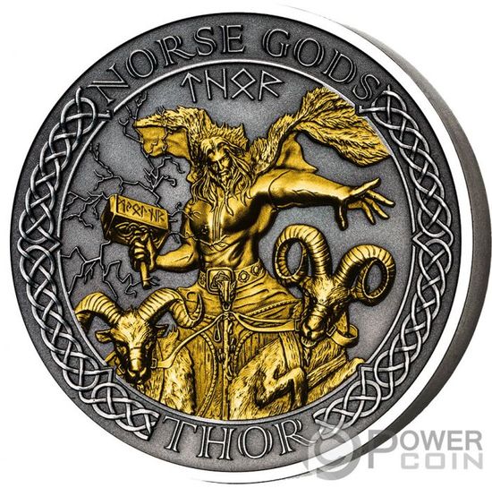 Монета «Тор» («THOR») Острова Кука 2020