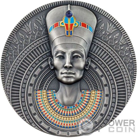 Монета «Нефертити» («NEFERTITI») Ниуэ 2020