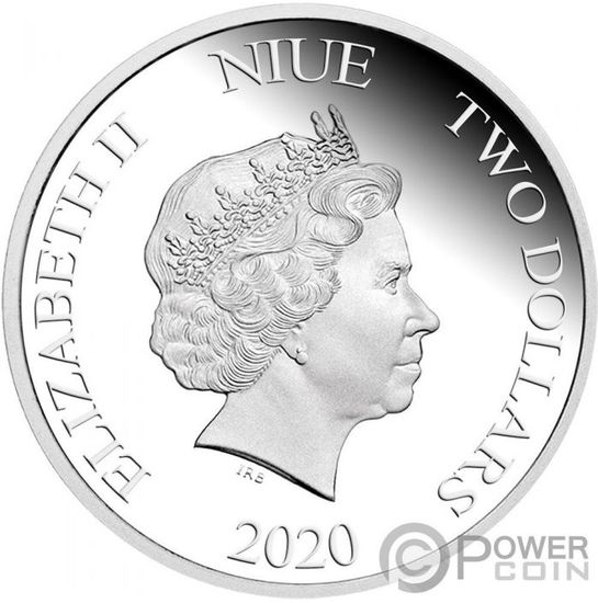 Монета «35 лет «Назад в будущее» («BACK TO THE FUTURE 35») Ниуэ 2020
