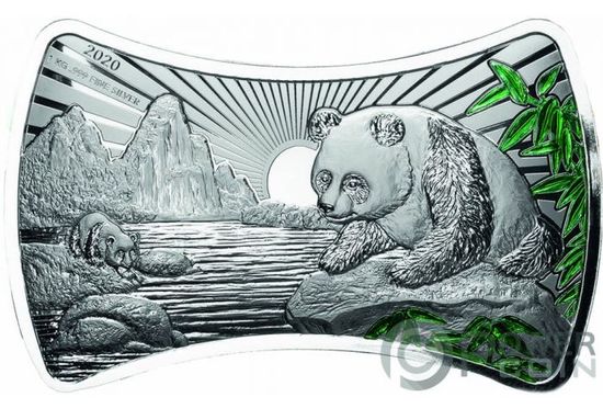 Монета «Панда» («PANDA») Фиджи 2020