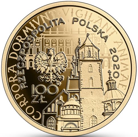 Монеты «10 лет трагедии в Смоленске» Польша 2020