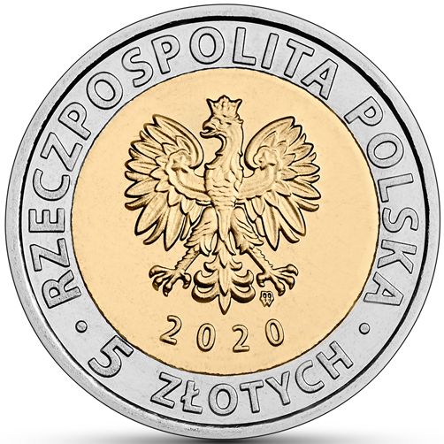 Монета «Базилика Святой Марии» Польша 2020