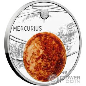 Монета «Меркурий» («MERCURY») Ниуэ 2020