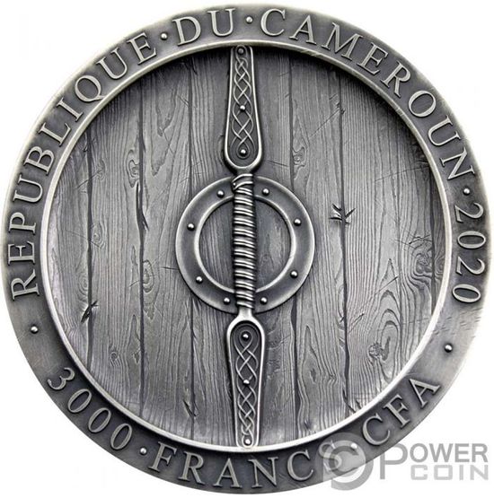 Монеты серии «Легендарные воины» («Legendary Warriors») Камерун