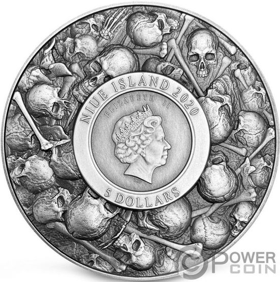 Монета «Влад Цепеш. Дракула» («VLAD THE IMPALER Dracula») Ниуэ 2020