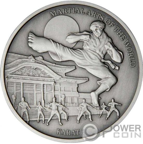 Монета «Каратэ» («KARATE») Ниуэ 2020