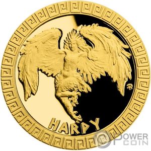 Монета «Гарпия» («HARPY») Ниуэ 2020