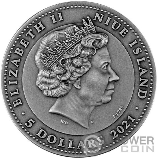 Монеты серии "Боги" Ниуэ 2021