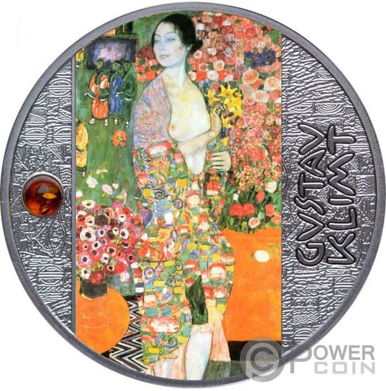 Монеты серии «Густав Климт» (“Gustav Klimt”) Камерун 2021