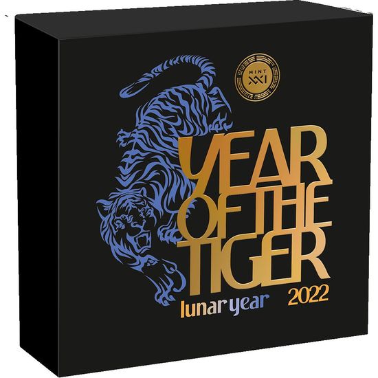 Монета «Год тигра» («Year Of The Tiger») Гана 2022