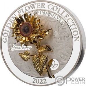 Монеты серии «Золотую цветочная коллекция» («Golden Flower Collection») Самоа 2021-2022